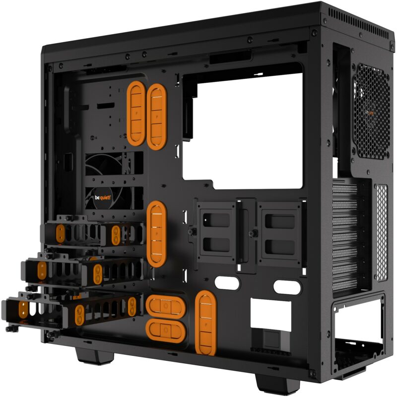Midi be quiet! PURE BASE 600 orange window – Bild 6