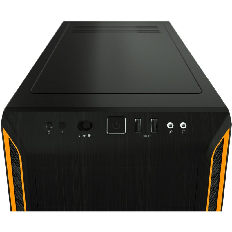 Midi be quiet! PURE BASE 600 orange window – Bild 9