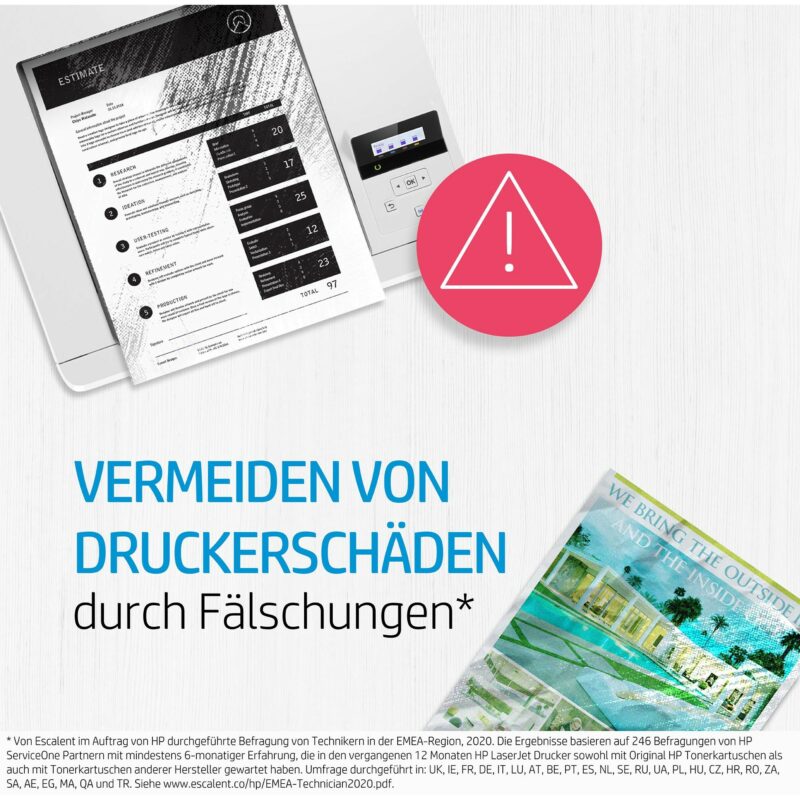 TON HP Toner 203A CF543A Magenta – Bild 7