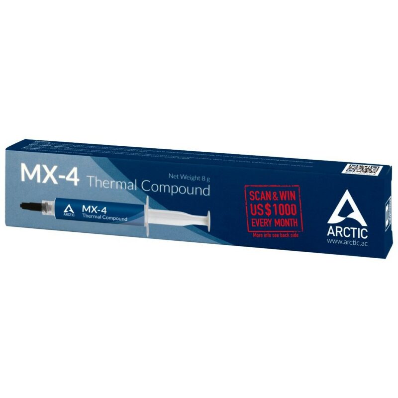 Cooler Zubehör Wärmeleitpaste Arctic MX-4 2019 8g – Bild 3