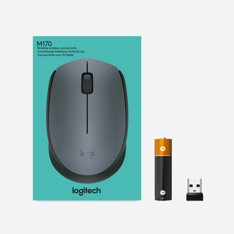 Logitech M170 Wireless black / grey – Bild 8