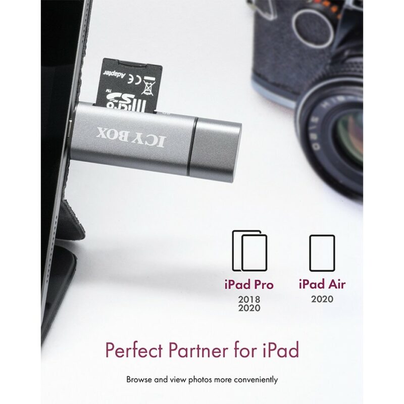 CardReader USB SD/MicroSD (TF) USB 2.0 Card Reader mit Type-C & -A und OTG – Bild 6