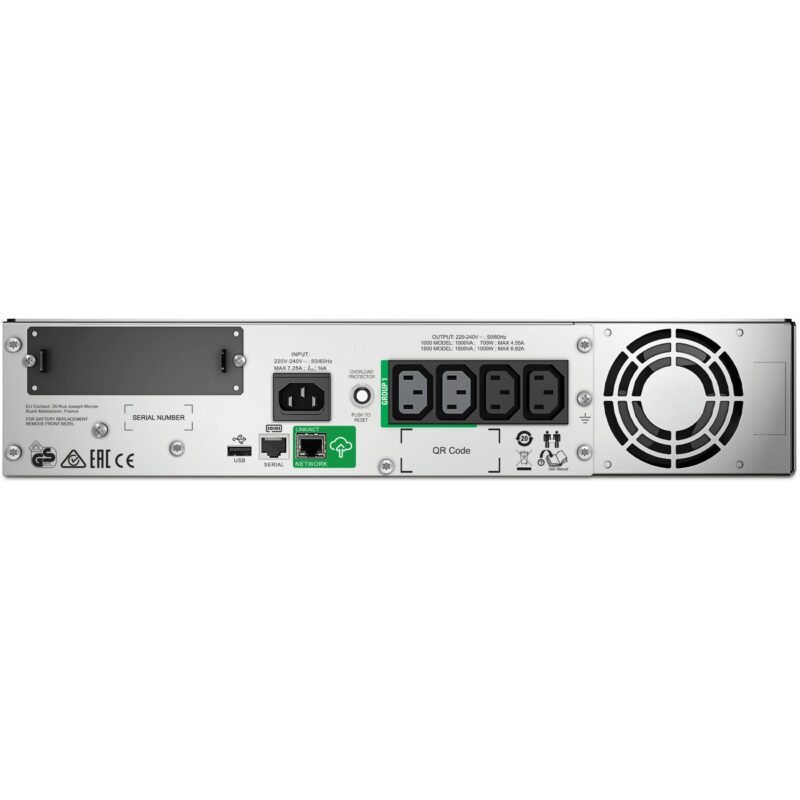 APC Smart-UPS SMT1000RMI2UC SmartConnect1000VA 19" 2HE LCD – Bild 4