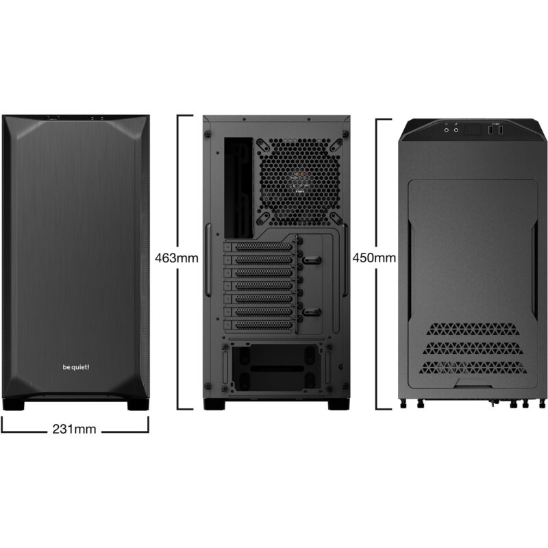 Midi be quiet! PURE BASE 500 Black Window – Bild 3