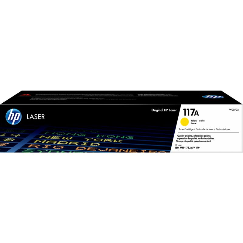 TON HP Toner 117A W2072A Gelb – Bild 3