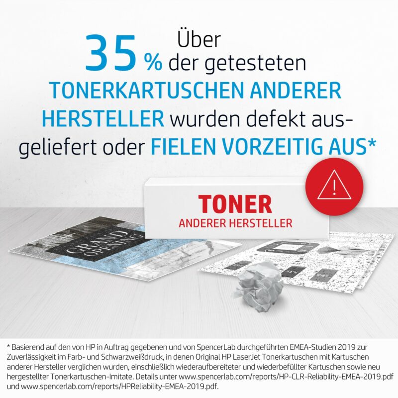 TON HP Toner 117A W2071A Cyan – Bild 13