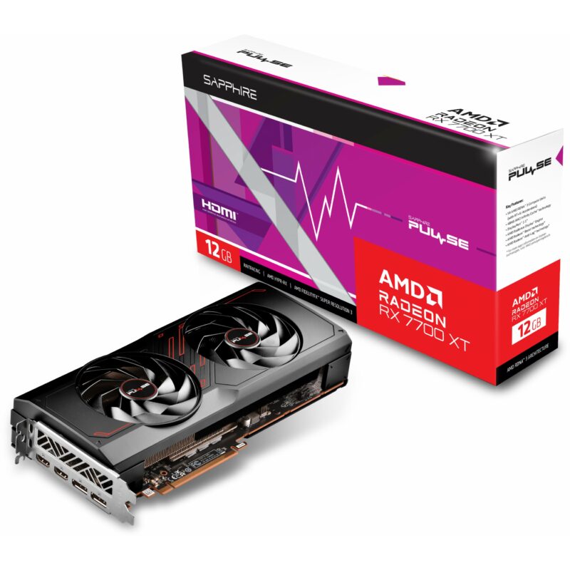 "RX 7700 XT 12GB Sapphire Pulse Radeon GDDR6" – Bild 4