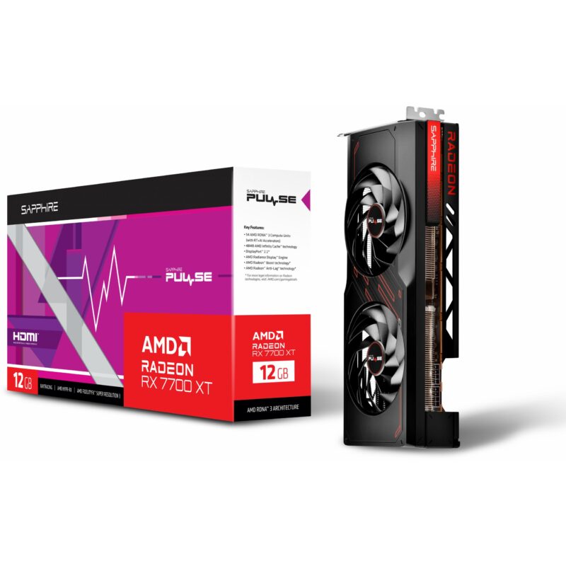 "RX 7700 XT 12GB Sapphire Pulse Radeon GDDR6" – Bild 5