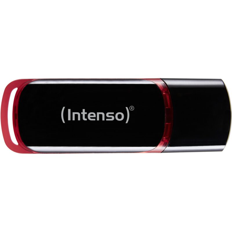 "STICK 64GB USB2.0 Intenso 64GB USB 2.0 Typ A black - red USB-Stick" – Bild 3