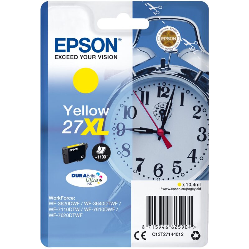 "Epson C13T27144012 yellow HC"