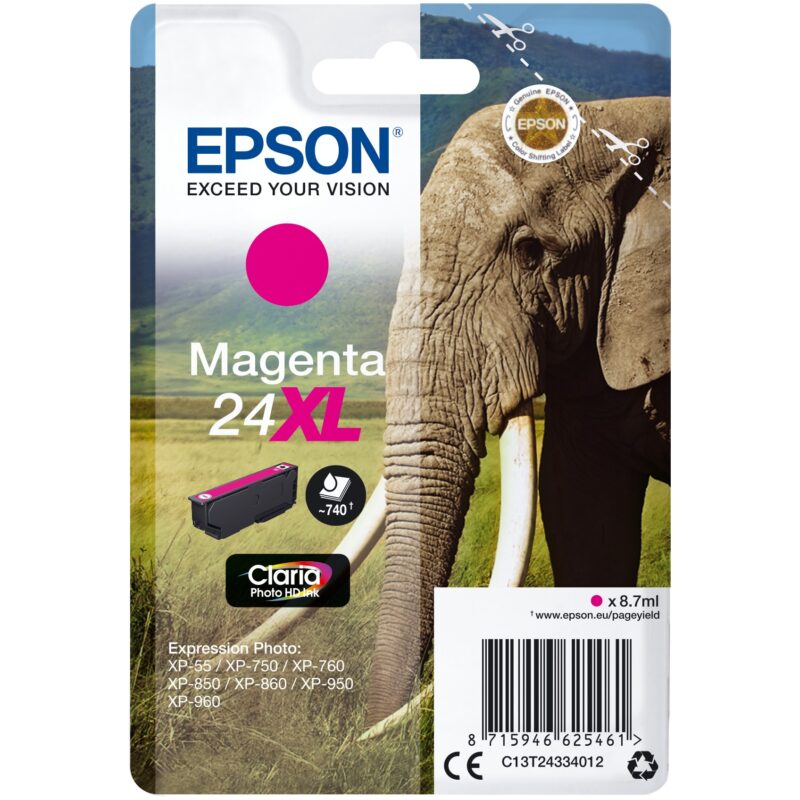 "Epson C13T24334012 magenta HC"