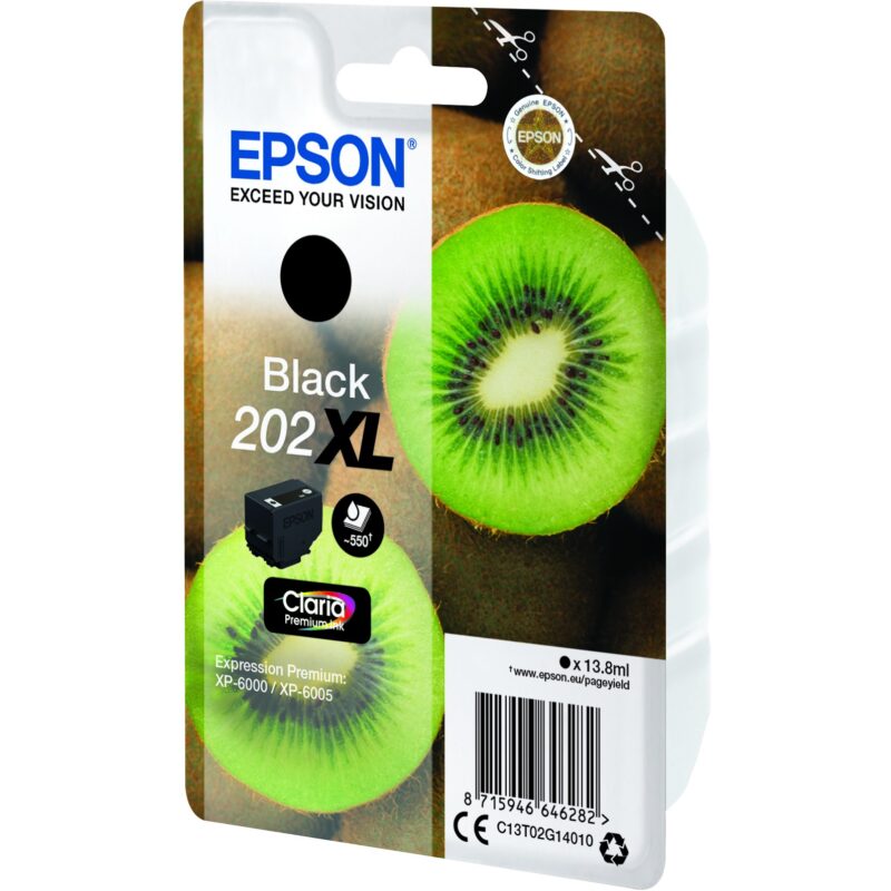 "Epson 202 C13T02G14010 black HC" – Bild 4