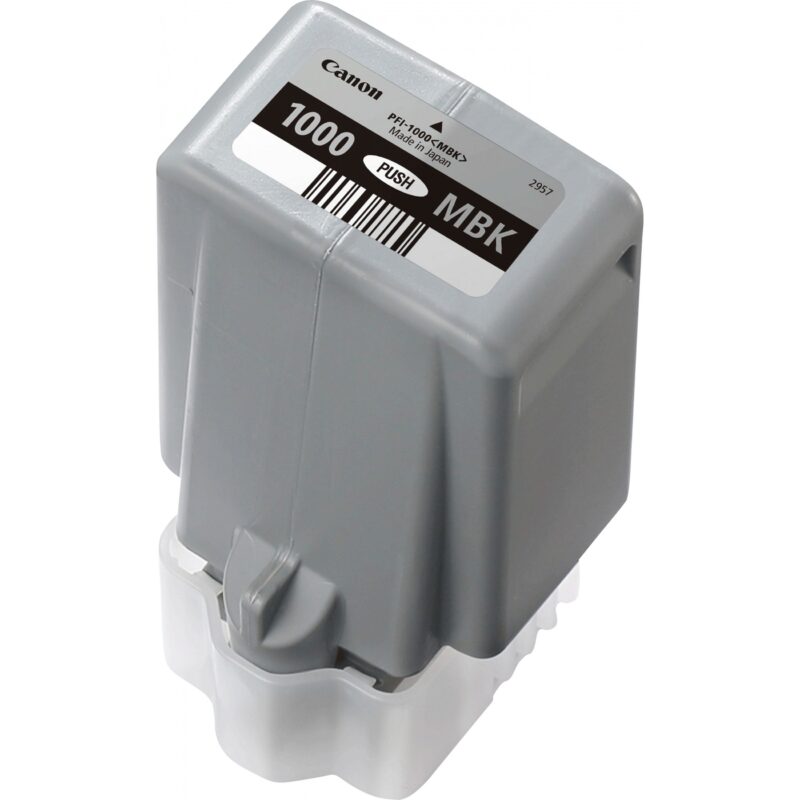 "Canon PFI1000MBK matt black"