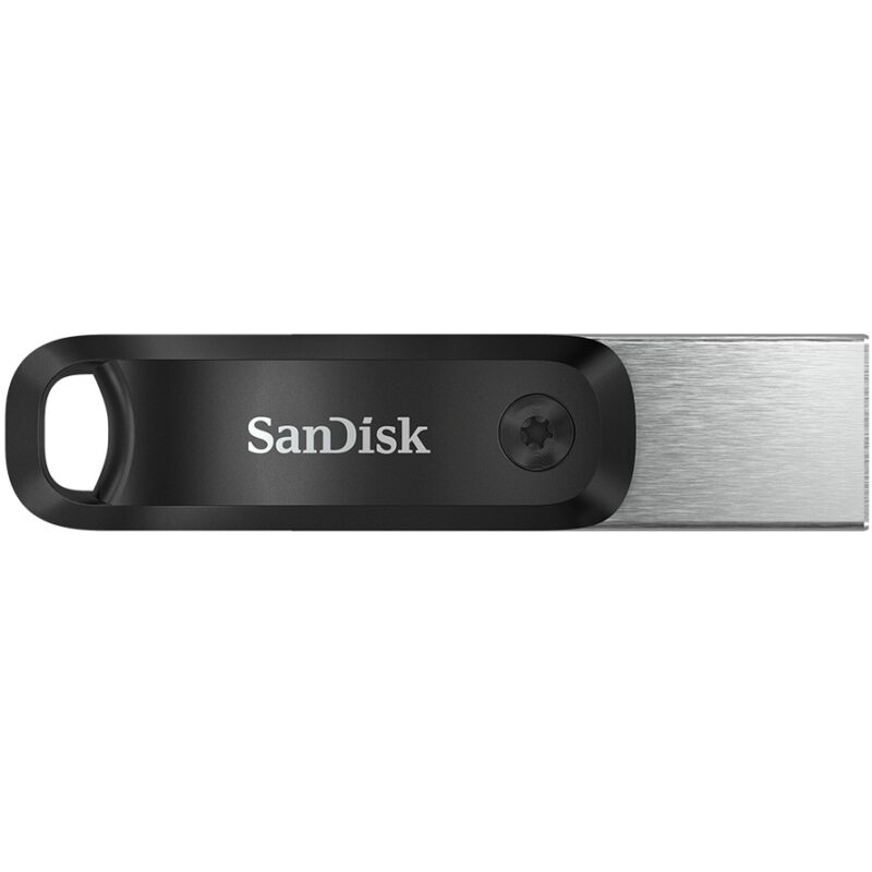 "STICK 128GB USB 3.1 SanDisk iXpand Go Apple Lightning black/silver" – Bild 3