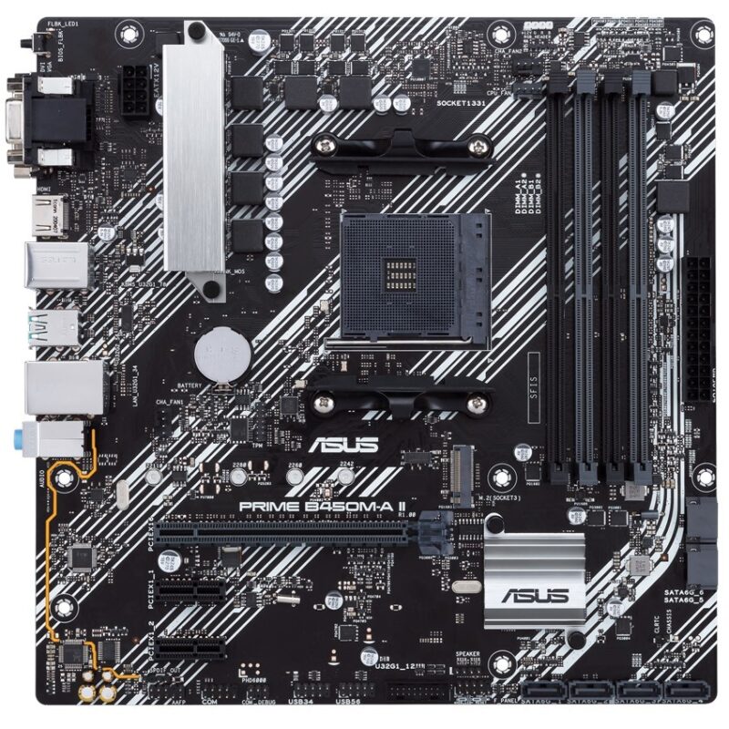 "AM4 ASUS PRIME B450M-A II"