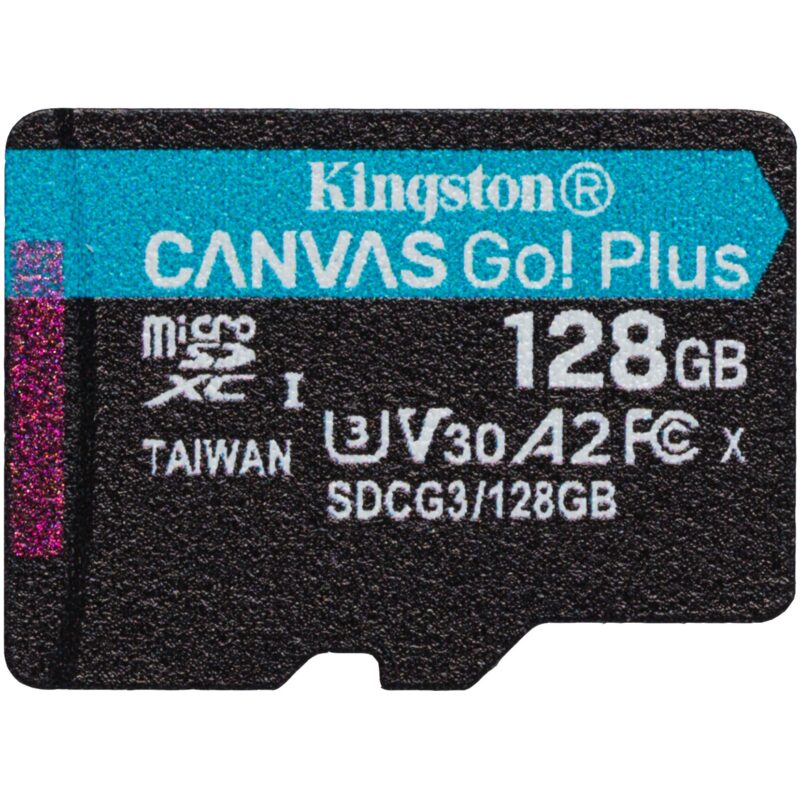 "CARD 128GB Kingston Canvas Go! Plus microSDXC 170MB/s +Adapter" – Bild 4