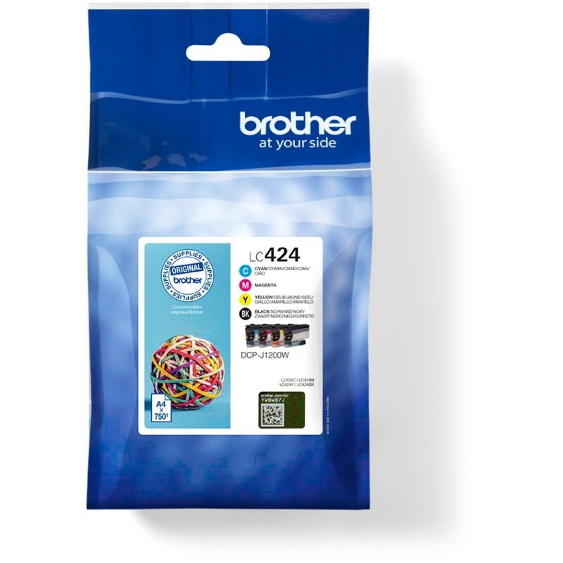 "Brother LC-424 - 4er-Pack - Black Cyan Magenta Yellow"