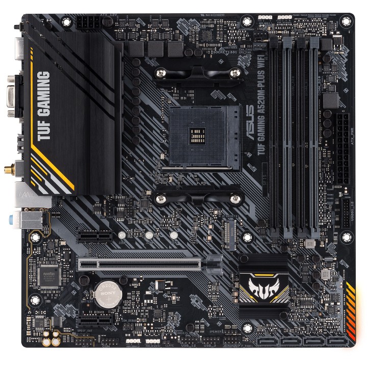"AM4 ASUS TUF Gaming A520M-PLUS microATX"
