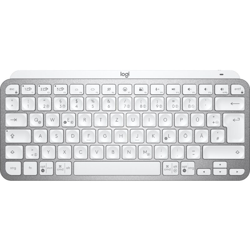 "Logitech MX Keys Mini - Tastatur - Hintergrundbeleuchtung Pale Gray" – Bild 3