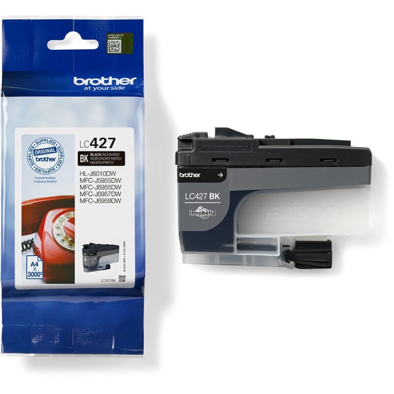 "Brother Tinte LC427BK Schwarz bis zu 3000 Seiten nach ISO/IEC 24711" – Bild 4
