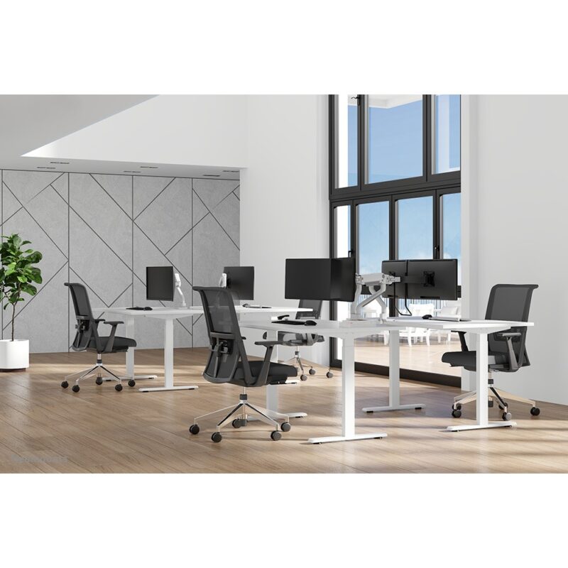 "Full-Motion-Tischhalterung für 17-27"" Bildschirme 16KG DS75S-950WH2 Neomounts White" – Bild 12
