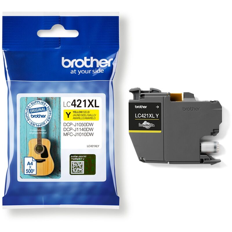 "Brother Tinte LC421XLY Gelb bis zu 500 Seiten ISO/IEC 24711" – Bild 4