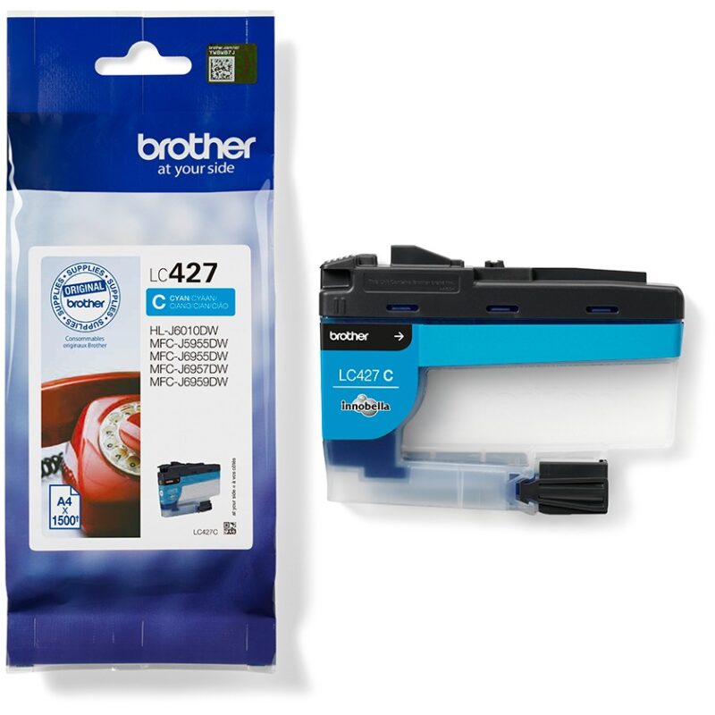 "Brother Tinte LC-427C Cyan bis zu 1.500 Seiten nach ISO/IEC 24711" – Bild 4