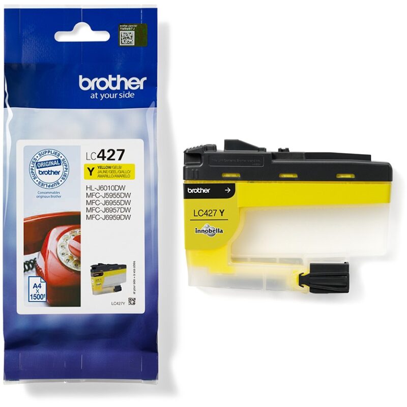"Brother Tinte LC-427Y Gelb bis zu 1.500 Seiten nach ISO/IEC 24711" – Bild 4