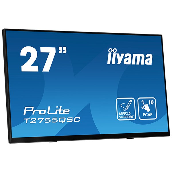 "IIYAMA 68.4cm (27"") T2755QSC-B1 16:9 M-Touch HDMI+DP IPS retail"