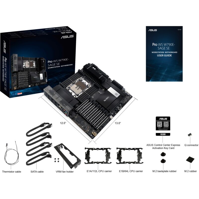 "Asus LGA4677 Pro WS W790E-Sage SE" – Bild 9