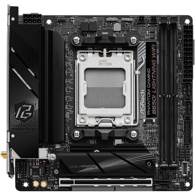 "B650I Lightning WiFi AM5 mITX HDMI DDR5 retail - AMD Sockel AM5 (Ryzen Zen4)" – Bild 3