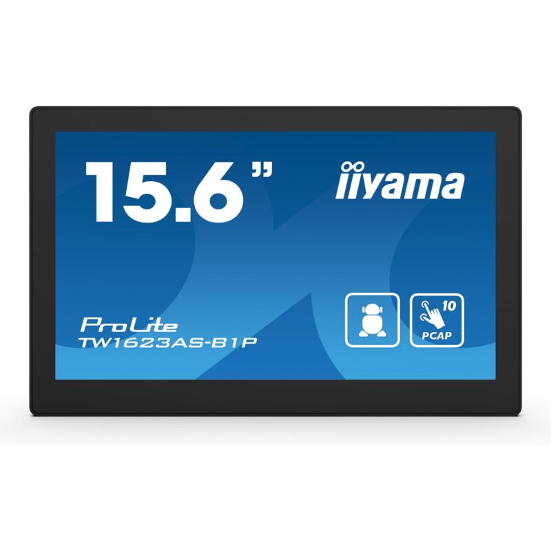 "IIYAMA 39.5cm (15.6"") TW1623AS-B1P 16:9 M-Touch miniHDMI"
