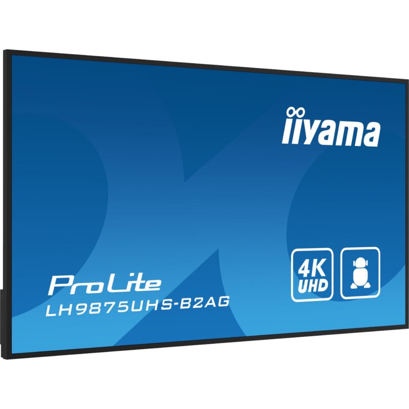 "IIYAMA 247.7cm(97.5"") LH9875UHS-B2AG 16:9 3xHDMI+DP+DVI 4K (Speditionsversand)" – Bild 11