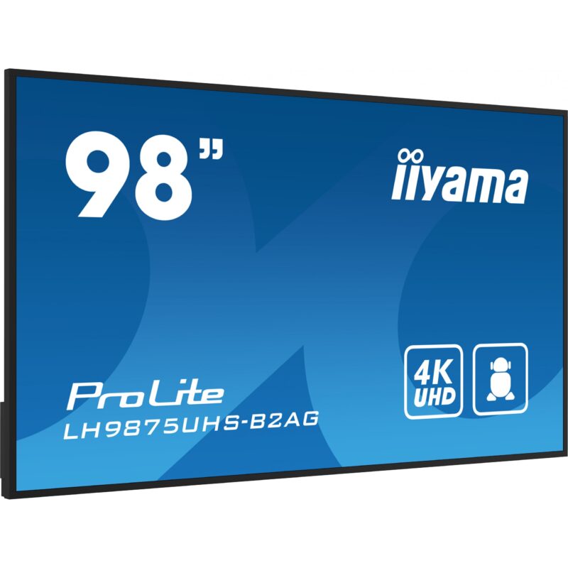 "IIYAMA 247.7cm(97.5"") LH9875UHS-B2AG 16:9 3xHDMI+DP+DVI 4K (Speditionsversand)" – Bild 14