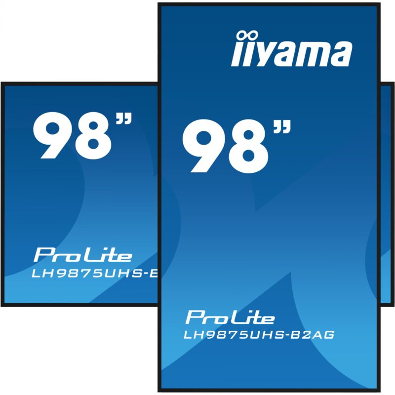 "IIYAMA 247.7cm(97.5"") LH9875UHS-B2AG 16:9 3xHDMI+DP+DVI 4K (Speditionsversand)" – Bild 15
