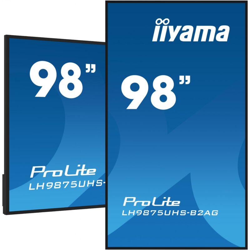 "IIYAMA 247.7cm(97.5"") LH9875UHS-B2AG 16:9 3xHDMI+DP+DVI 4K (Speditionsversand)" – Bild 21