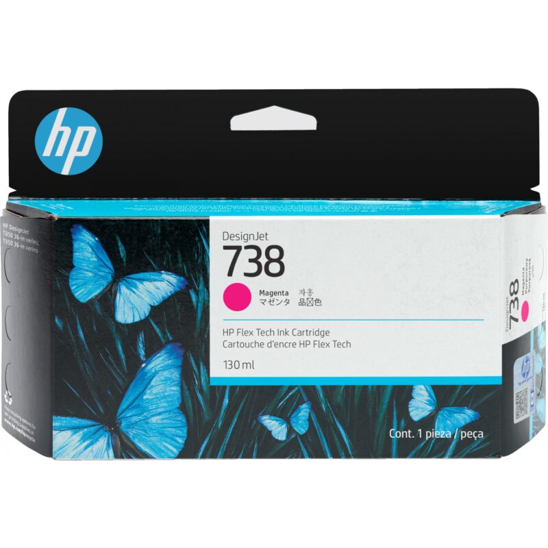 "HP Tinte 738 498N6A Magenta"