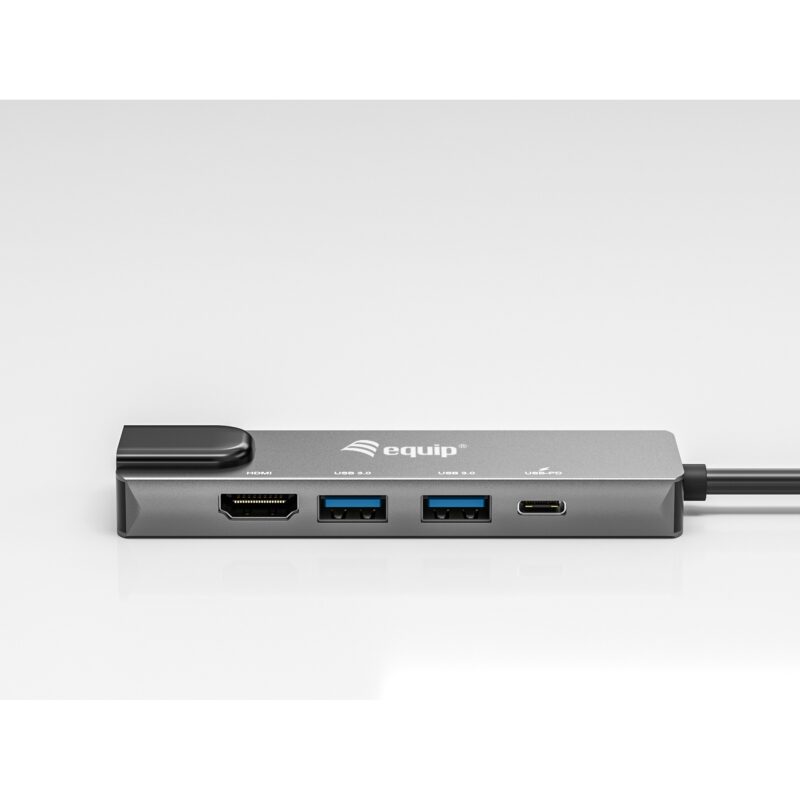 "Equip Dock USB-C->HDMI.2xUSB3.0.GbE.100WPD 25cm si" – Bild 3