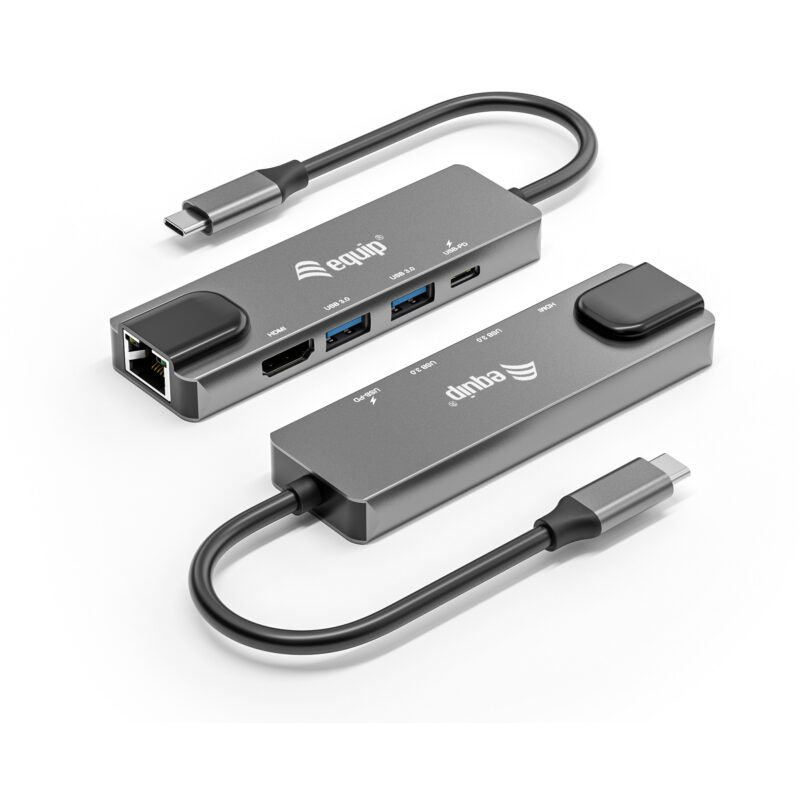 "Equip Dock USB-C->HDMI.2xUSB3.0.GbE.100WPD 25cm si" – Bild 6