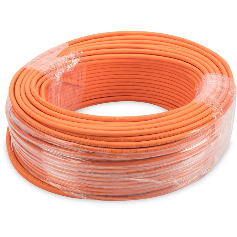 "DIGITUS Instal-kab Cat7 S/FTP tw.Pair 100m oran AWG23/1 Dupl" – Bild 3