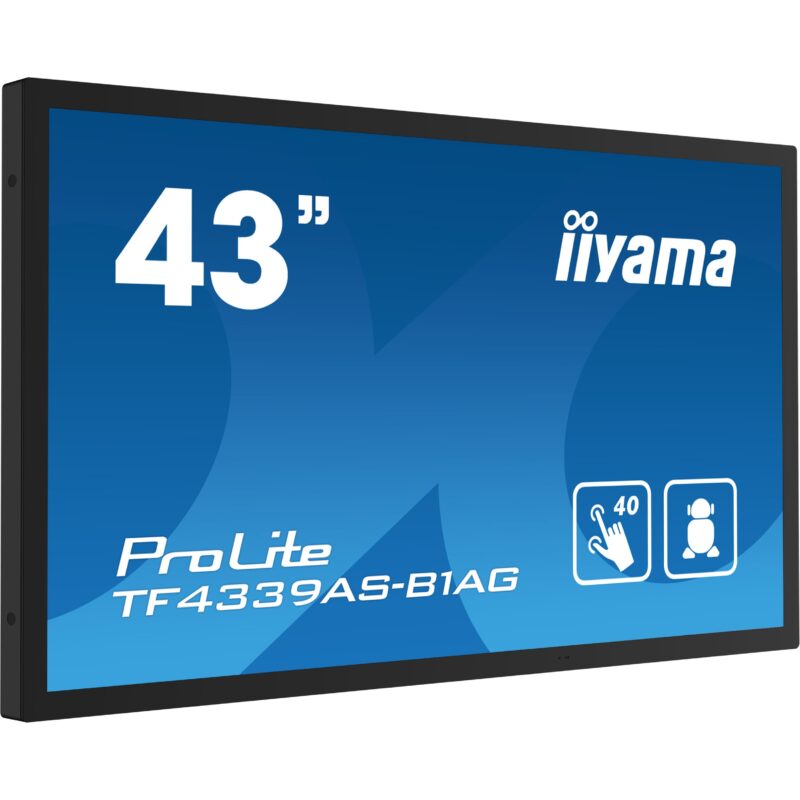 "IIYAMA 108cm (43"") TF4339AS-B1AG 16:9 M-Touch 2xHDMI+DP+USB" – Bild 5