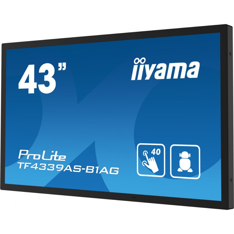 "IIYAMA 108cm (43"") TF4339AS-B1AG 16:9 M-Touch 2xHDMI+DP+USB" – Bild 9