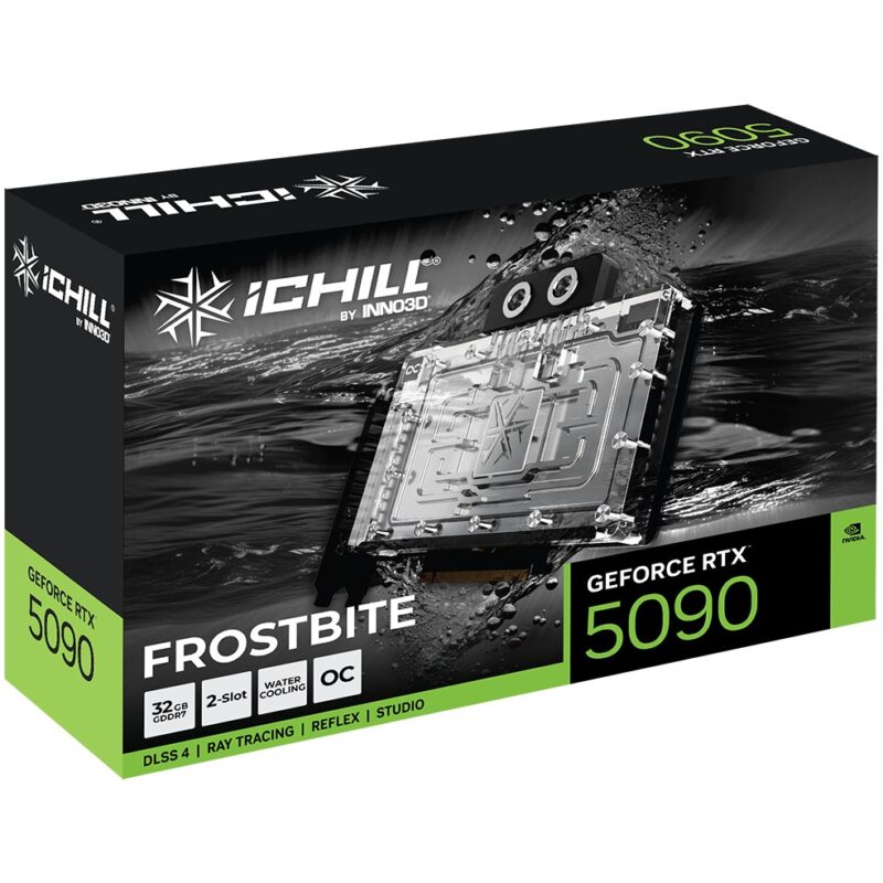 "RTX 5090 32GB Inno3D iCHill Frostbite GDDR7 3Fan" – Bild 3