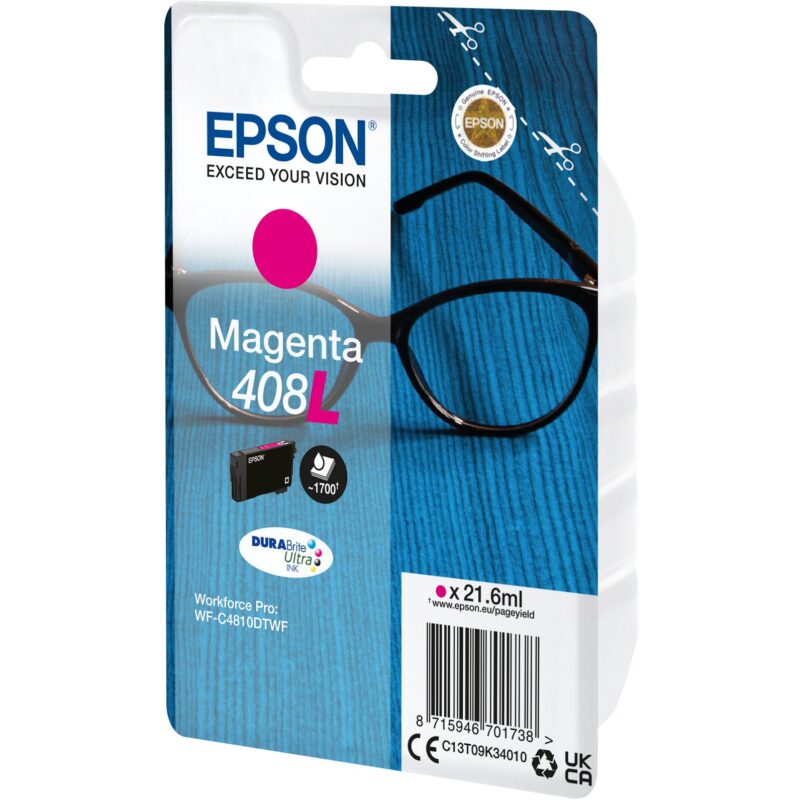 "Epson Tinte 408L C13T09K34010 Magenta" – Bild 3