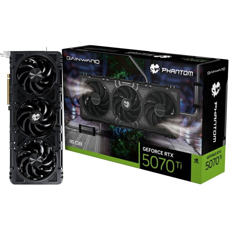 "RTX 5070 Ti 16GB Gainward Phantom GDDR7 3 Fan" – Bild 5