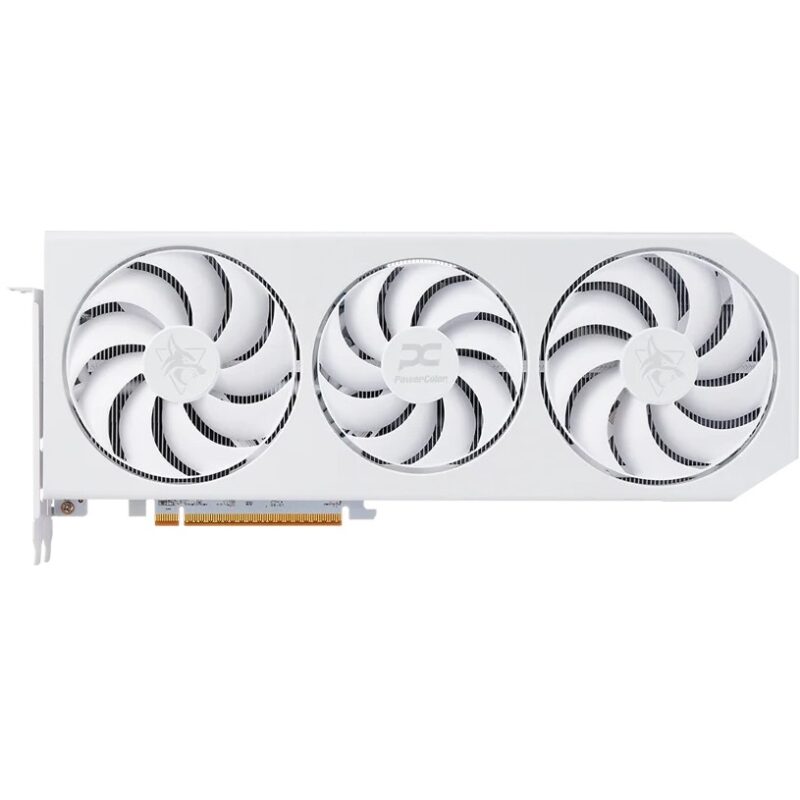 "RX 9070 XT 16GB PowerColor Hellhound Spectal White OC GDDR6 3Fan"