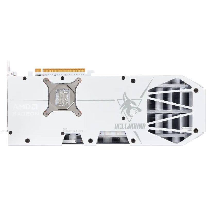 "RX 9070 XT 16GB PowerColor Hellhound Spectal White OC GDDR6 3Fan" – Bild 4