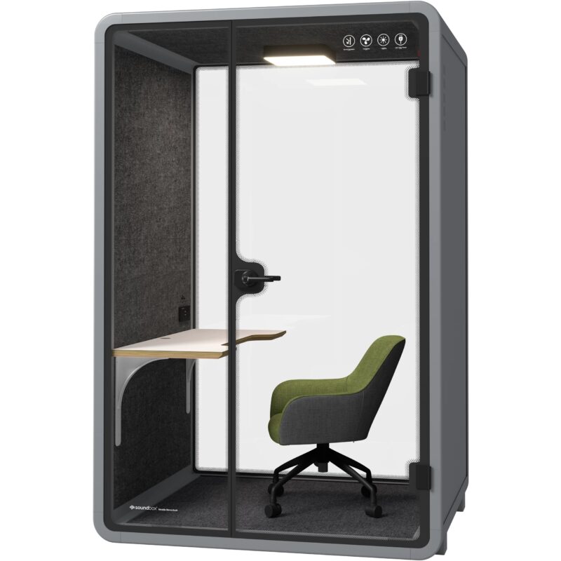 "Soundbox Office Pod SR-M (F4) 1 person grey"