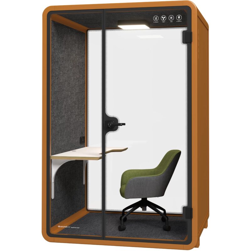 "Soundbox Office Pod SR-M (F4) 1 person orange"