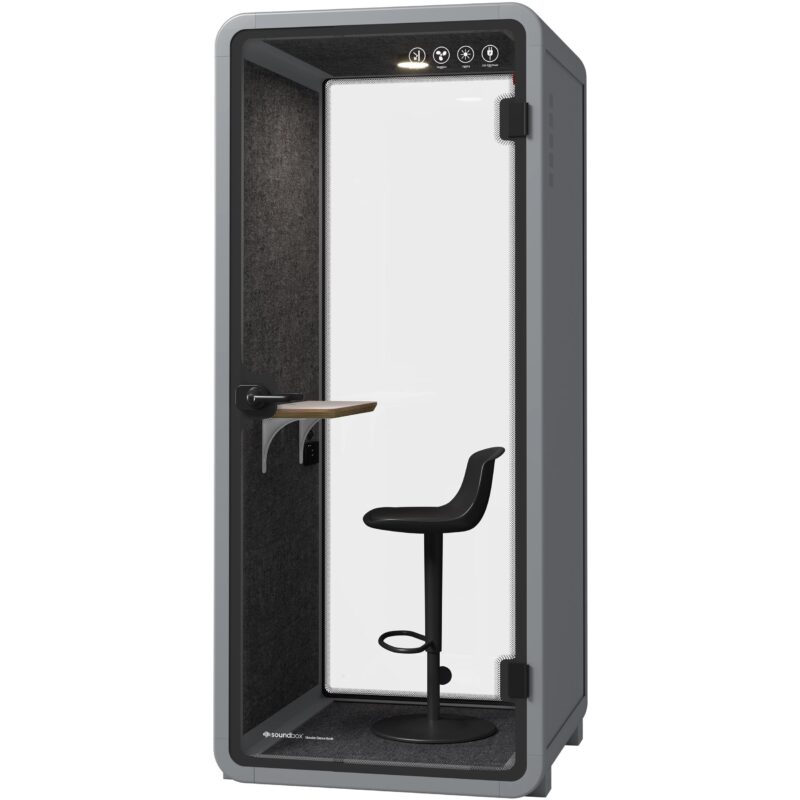 "Soundbox Office Pod SR-S (F2) 1 person grey"